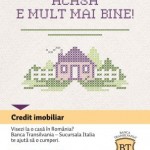 Banca Transilvania Italia lanseaza primul credit imobiliar destinat persoanelor din Italia care doresc sa achizitioneze imobile in Romania